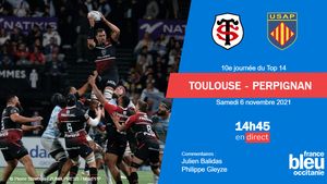 EN DIRECT - Top 14 : suivez Toulouse-Perpignan sur France Bleu Occitanie
