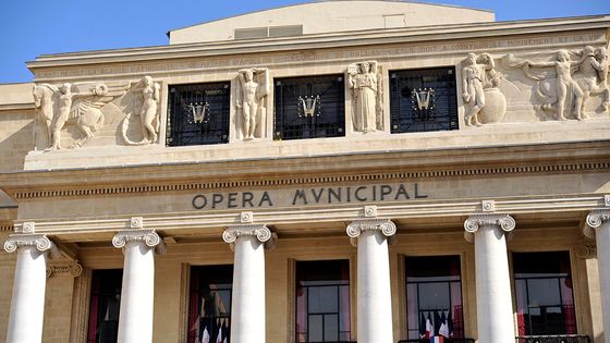Façade de l'Opéra municipal de Marseille - tourisme-marseille.com