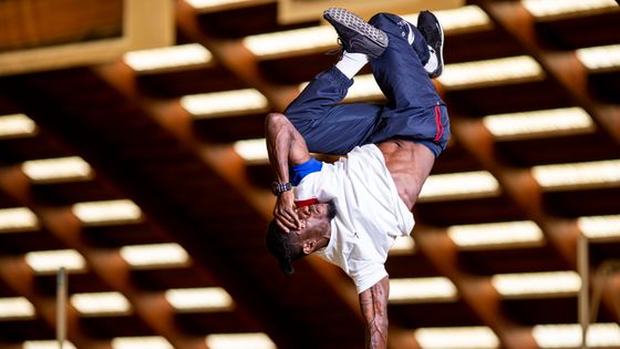 Bboy Dany Dann - équipe de France de breaking ( Photo : Nassir Mokhtari )