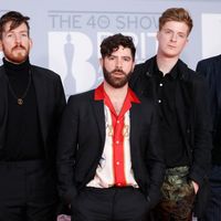 Le groupe de rock britannique Foals aux BRIT Awards 2020 à Londres le 18 février 2020.