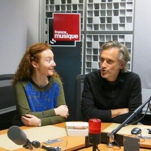 France Musique, studio 361 ... Mélanie Traversier & Philippe Venturini
