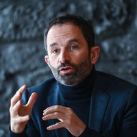 L'ancien ministre socialiste et fondateur de Géneration.s Benoît Hamon, mars 2021.