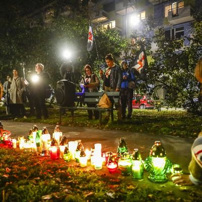 Une manifestation contre les lois qui restreignent l'avortement le 1er novembre à Cracovie