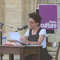 Anouk Grinberg lit Marina Tsvetaeva eu Festival d'Avignon en 2012.