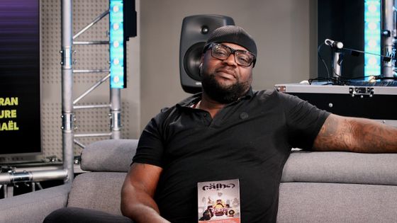 Calbo dans Mouv' Rap Club ©Radio France