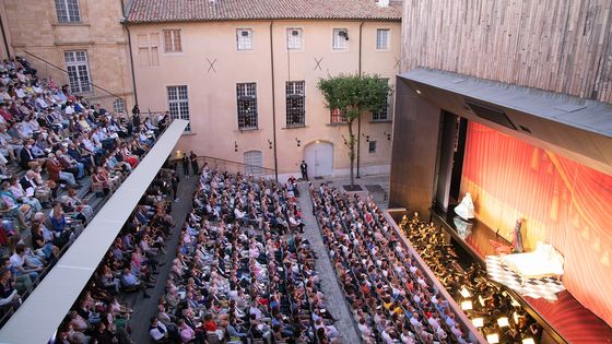 Théâtre de l’archevêché à Aix en Provence - V. Beaule