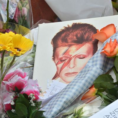 Hommage à David Bowie – 12 janvier 2016 – Photo de Jim Dyson