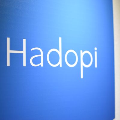 Dans les locaux de la Haute Autorité pour la diffusion des œuvres et la protection des droits sur Internet à Paris.
