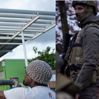 Le référendum sur l'autonomie en Nouvelle-Calédonie / le président Ukrainien visite ses troupes
