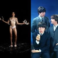 Arca / The Beatles (Jeff Hochberg/Getty Images)