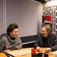France Musique, studio 361 ... Stéphanie d'Oustrac, mezzo soprano & Benoît Duteurtre, producteur