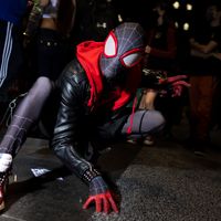 Lors du Comic-Con de New-York, le 7 octobre 2021.