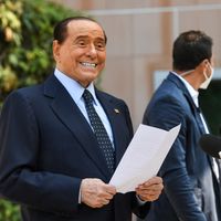 Silvio Berlusconi à Milan le 14/09/20