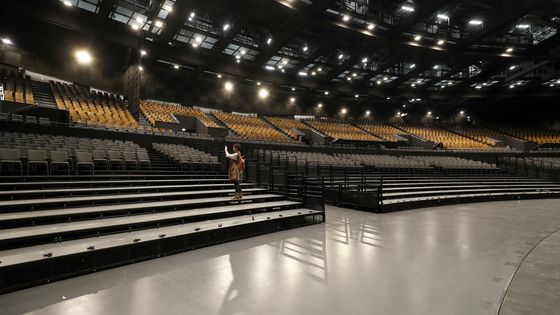 La plus grande salle de la Seine Musicale peut accueillir 4200 spectateurs assis ©AFP - PATRICK KOVARIK