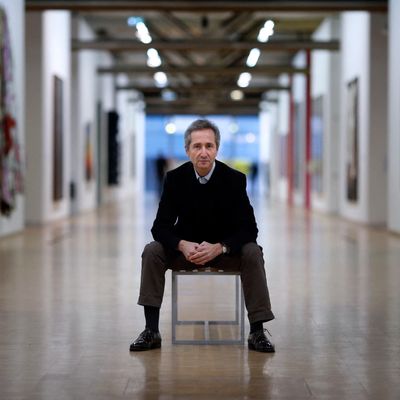 Bernard Blistène, historien de l'art longtemps à la tête du Centre Pompidou, ici en 2013.