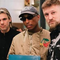 Orelsan, Pharrell Williams et Skreak - (photo : @orelsan / Instagram)