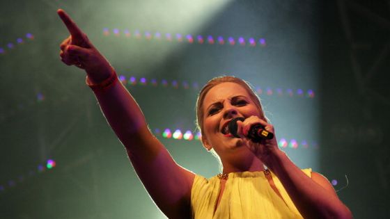 Louise Dearman au Manchester Pride en 2012 ©Getty - Nathan Cox