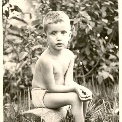 Didier Lestrade enfant, La Chiffa, Algérie
