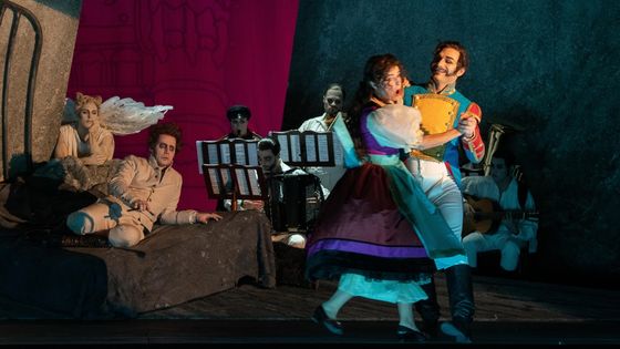 Berg, Wozzeck – Dir. Leo Hussain, Ms. Michel Fau : Stéphane Degout, Sophie Koch, Nikolai Schukoff - Photo by Mirco Magliocca / Théâtre du Capitole, Toulouse 2021