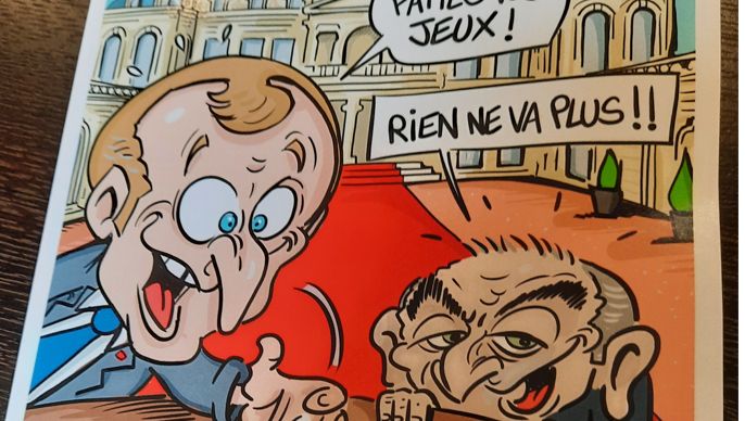 Photos Baillargues Caricature Les Candidats A La Presidentielle Pour Sa Carte De Vœux 22