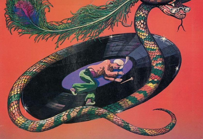 pochette de l'album Serpent à sornettes, sorti en 1978.