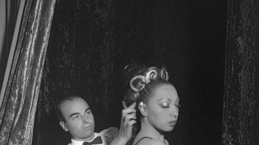 Joséphine Baker à Venise en 1949.