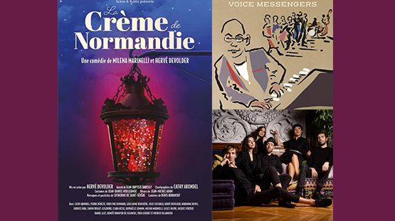 Cabaret 42e rue, La Crème de Normandie et les Voice Messengers