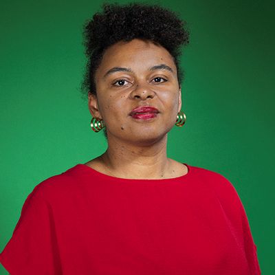 Portrait d'Audrey Célestine, maîtresse de conférences en sociologie politique et études américaines à l'Université de Lille et membre honoraire de l’IUF