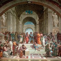 L'Ecole d'Athènes de Raphaël (1508-1511)
