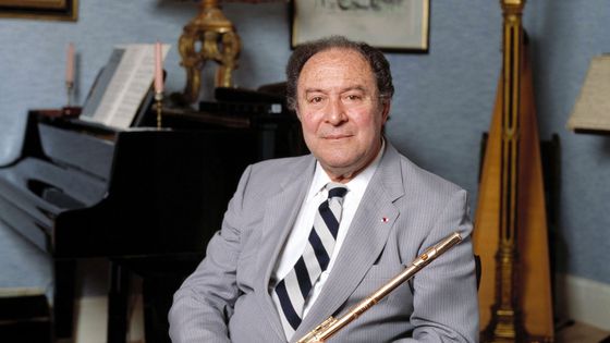 Jean-Pierre Rampal en 1991 ©Getty - Louis Monier