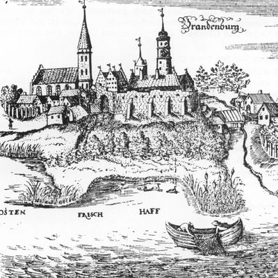 Le château de Brandenburg construit entre 1275 et 1290. Il se trouve dans l’oblast de Kaliningrad (Russie baltique) à Ouchakovo.