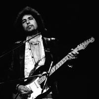 Bob Dylan is performing at the Oakland Coliseum Arena, Oakland, Ca. on November 13, 1978. (Photo by Larry Hulst/Michael Ochs)