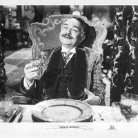 Le comédien Edward G Robinson dans une scène du film "House Of Strangers", en 1949.