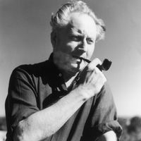 Jean Giono à Manosque entre 1955 et 1962