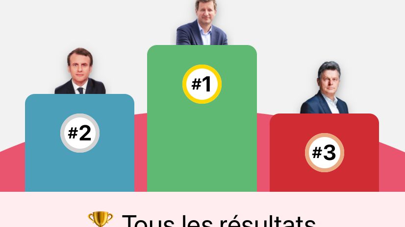Capture d'écran de l'application Elyze