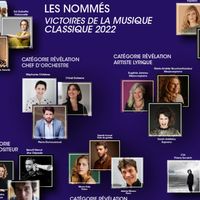 À noter cette année la création d'une catégorie Révélation, chef d'orchestre