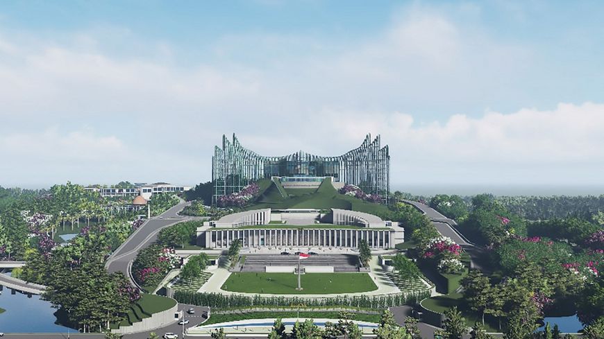 Le projet de nouvelle capitale futuriste sur l'île de Bornéo