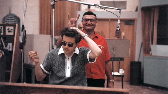 Michel Legrand et Frankie Laine en 1958 ©Getty - Donaldson Collection