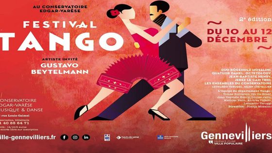 Festival Tango au Conservatoire Edgar Varèse de Gennevilliers - Facebook