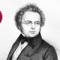 Le compositeur autrichien Franz Schubert (1797-1828)