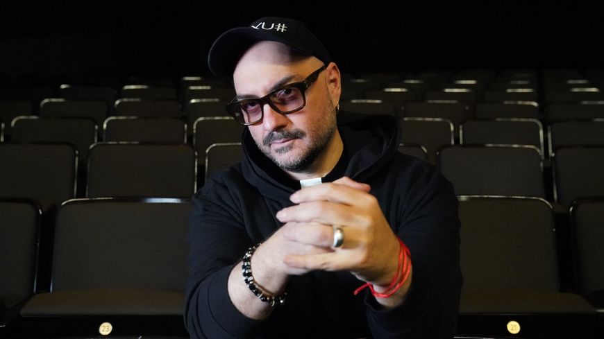 Kirill Serebrennikov dans la salle du théâtre Thalia de Hambourg