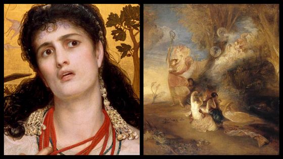 Medea, Frederick Sandys, 1968 © Wikimedia Commons / Vision of Medea, Joseph Turner, 1828 © public - Aucun