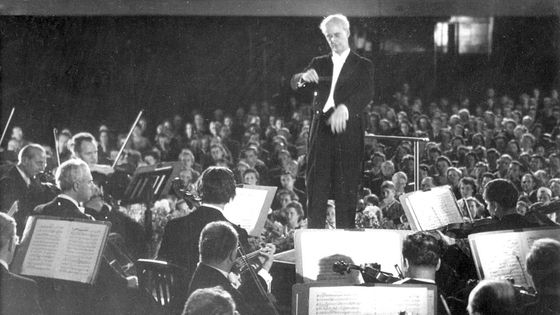 Wilhelm Furtwängler et l'orchestre philarmonique de Berlin. ©Getty - Ullstein bild Dtl