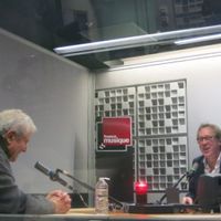 France Musique, studio 361 ... Le réalisateur Claude Lelouch & Le producteur Benoît Duteurtre