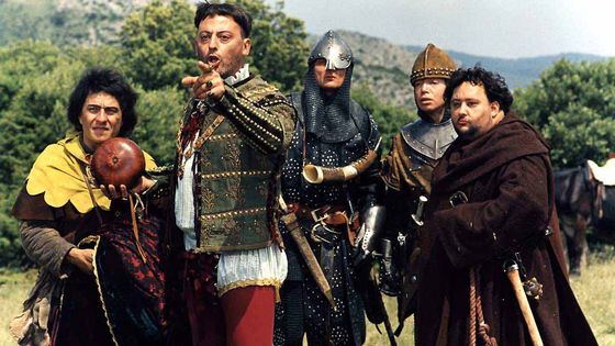 Scène du film Les Visiteurs de Jean-Marie Poiré - Gaumont/Allociné