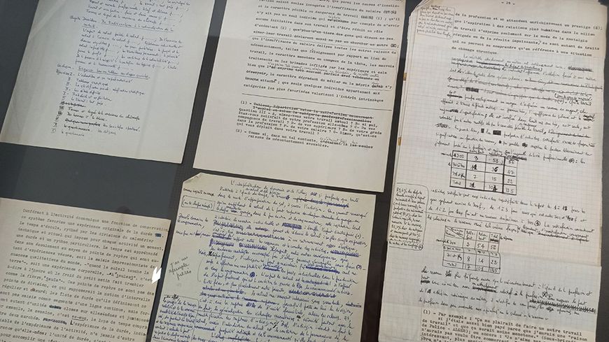 Aux 100 mètres d'archives linéaires issues des dossiers de Pierre Bourdieu, indexés pendant six ans, s'ajoutera bientôt une partie de la bibliothèque personnelle du sociologue.