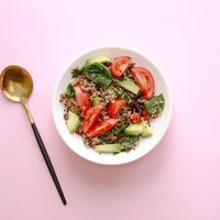 Repas végétalien