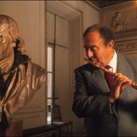 Jean Pierre Rampal à Salzbourg le 1er décembre 1990.