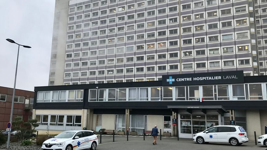 Centre Hospitalier de Laval. Le 19 janvier 2022.
