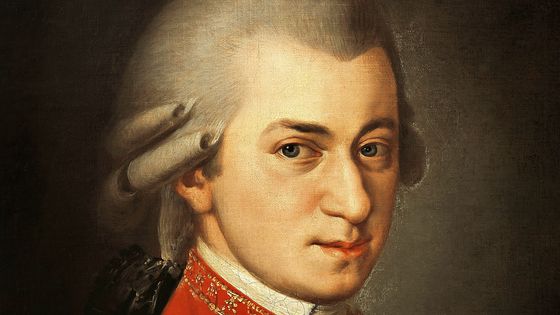 Wolfgang Amadeus Mozart (1756-1791) par Barbara Krafft,(1764-1825) - Leemage/Corbis via Getty Images